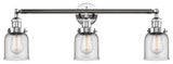 Innovations Lighting 205-Pc-S-G52 3 Light Bathroom Fixture