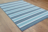 Meridian 9652F, Blue/Green, 7'10"x7'10"