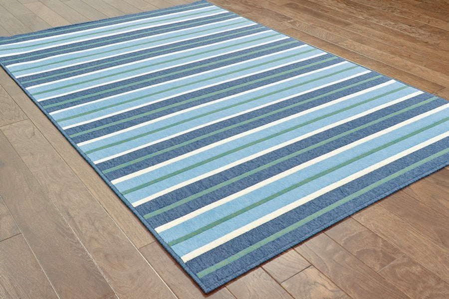 Meridian 9652F, Blue/Green, 7'10"x7'10"