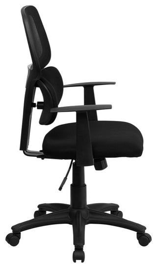 Black Mid-Back Task Chair