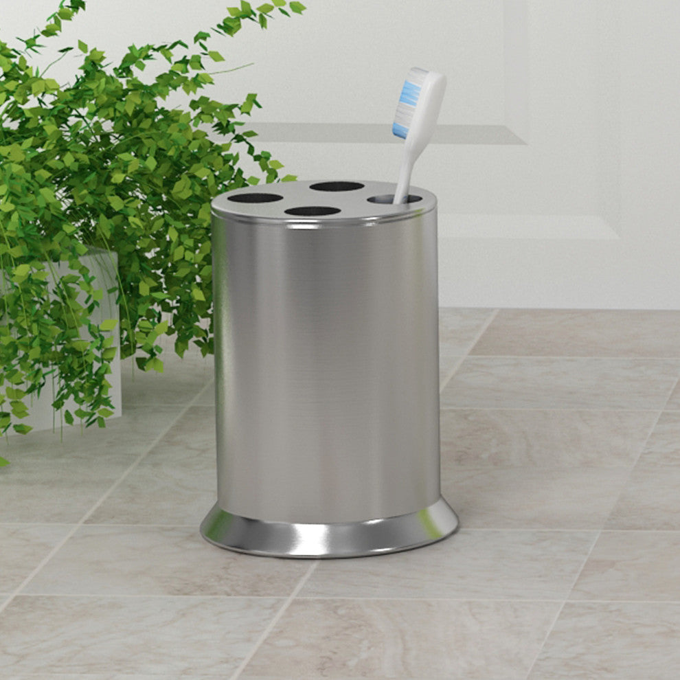 nu steel Newport Toothbrush Holder