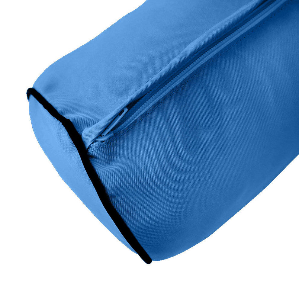 Style5 Crib Contrast Pipe Outdoor Mattress Bolster Slip Cover COMPLETE SET AD102