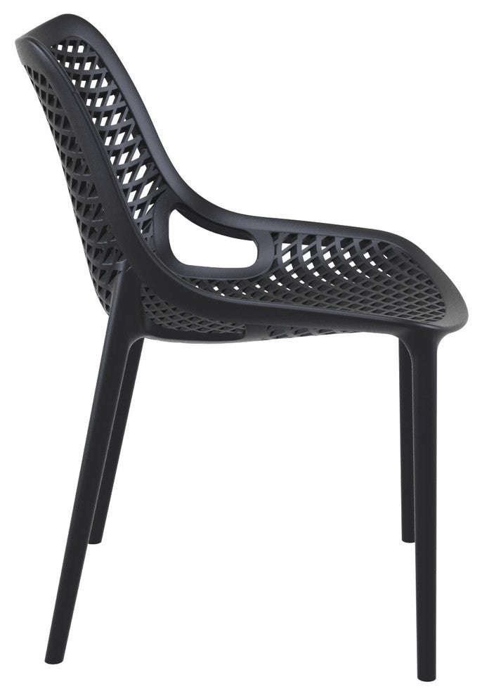 Compamia Air Dining Side Chair, Set of 2, Black
