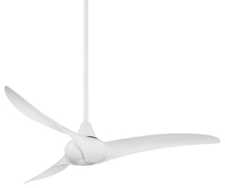 MinkaAire White Wave 52" 3-Blade Indoor Ceiling Fan w/ Remote