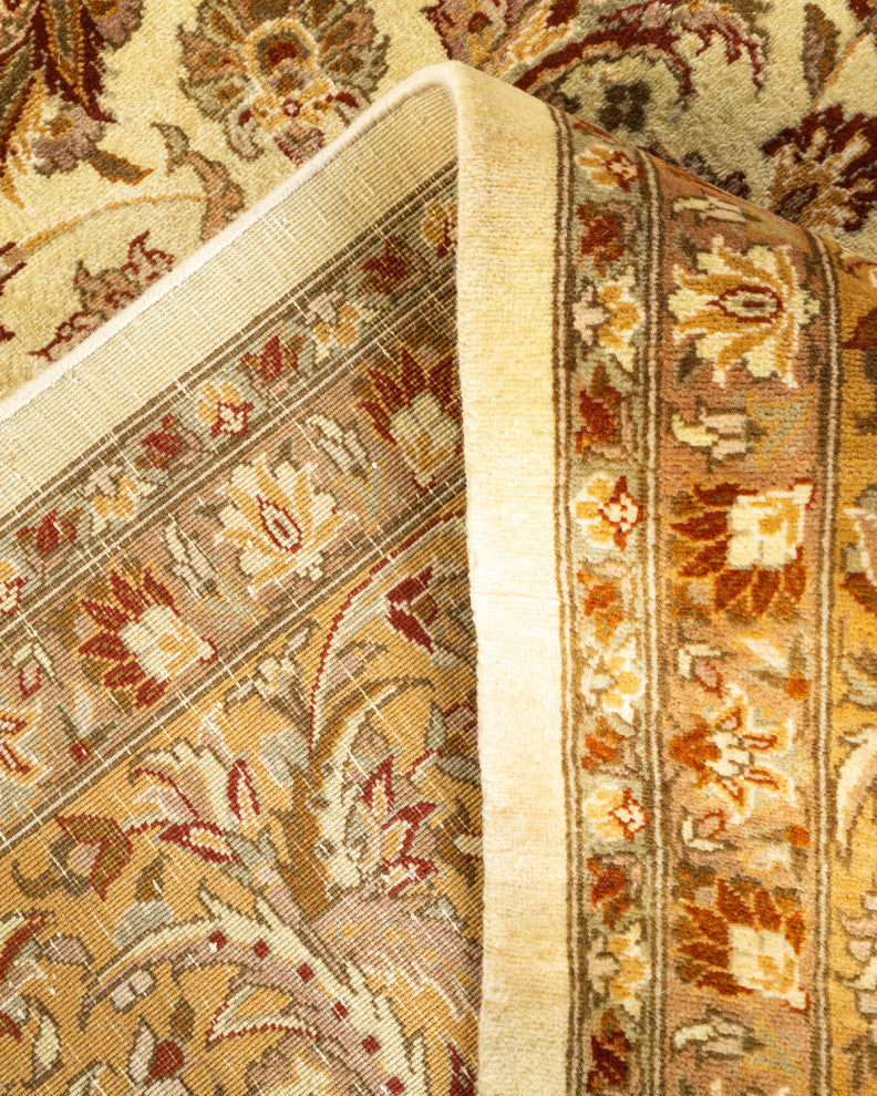 Naik One-of-a-Kind Hand-Knotted Area Rug Ivory, 8'3"x9'10"