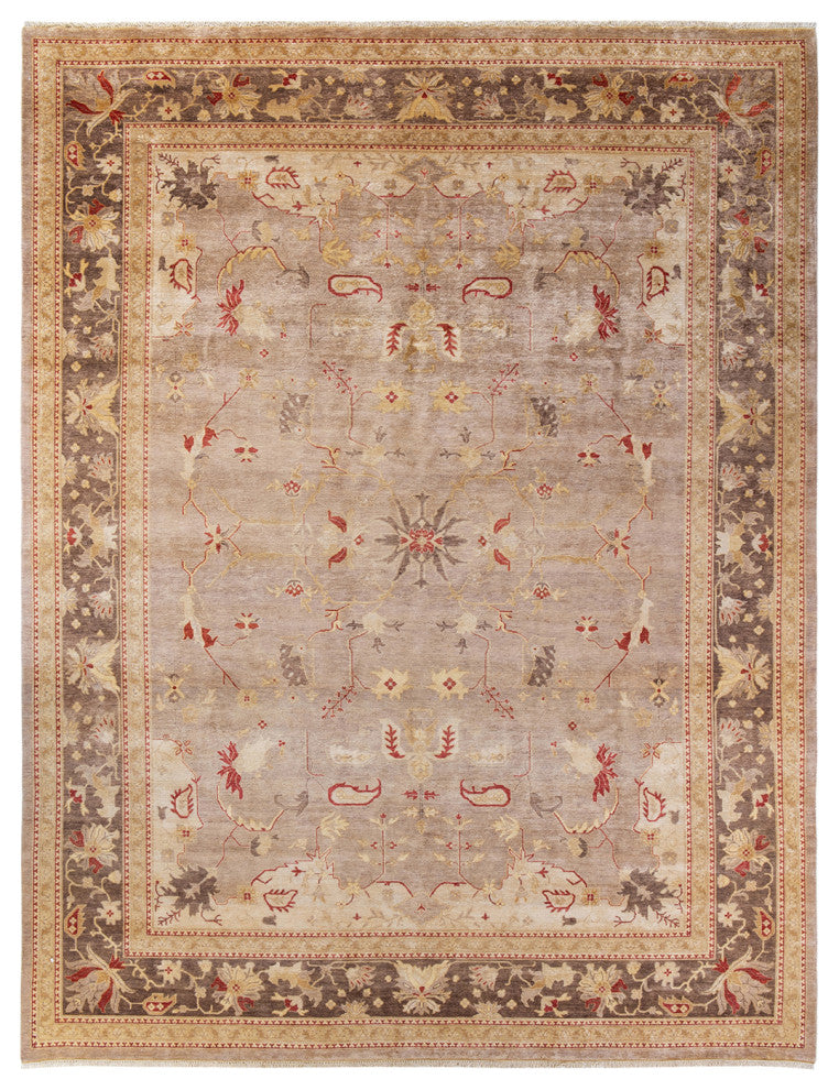 ECLECTIC, Hand Knotted Area Rug 11' 10" X 9' 2"
