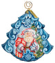 Hand Painted Gift Giving Pleasure Scenic Ornament