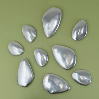 River Stone Wall Tile, Aluminum, Small