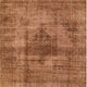 Ahgly Company Indoor Square Mid-Century Modern Area Rugs, 7' Square