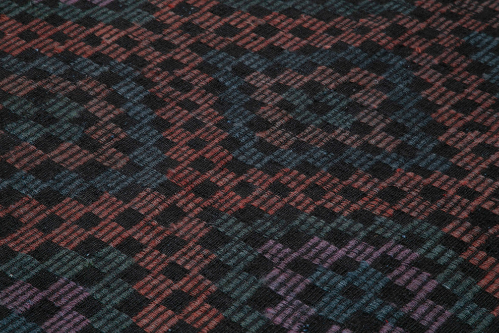 Rug N Carpet - Handwoven Anatolian 6' 8'' x 8' 7'' Antique Wool Kilim Rug