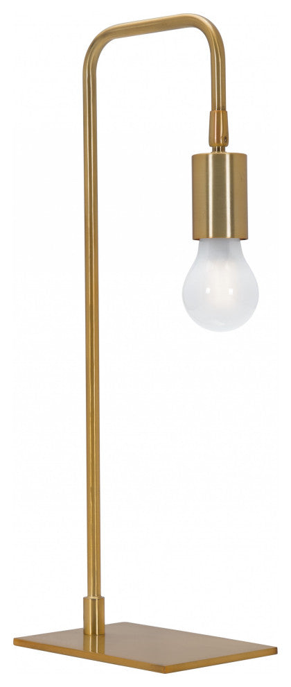 Smooth Copper Table or Desk Lamp