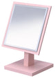 Pretty Pink Square Make Up Vanity Mirror
