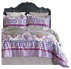 Parama 100% Cotton Reversible 3-Piece Comforter Set, King
