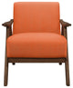 Verona Accent Chair, Orange