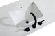Home Living 60" Double Bathroom Vanity, Expresso