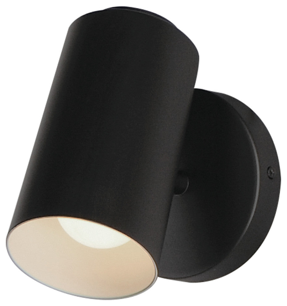 Maxim 62001 SpotLight 7" Tall LED Outdoor Wall Sconce - Black