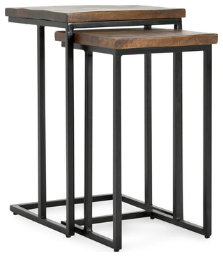 Lynda Nesting Tables, Mahogany