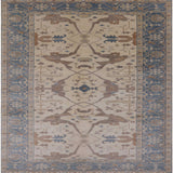 Ahgly Company Indoor Square Mid-Century Modern Area Rugs, 5' Square