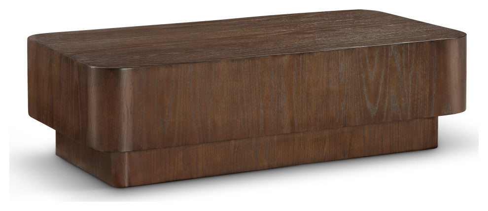 Oakmont Veneer Coffee Table, Brown, Coffee Table