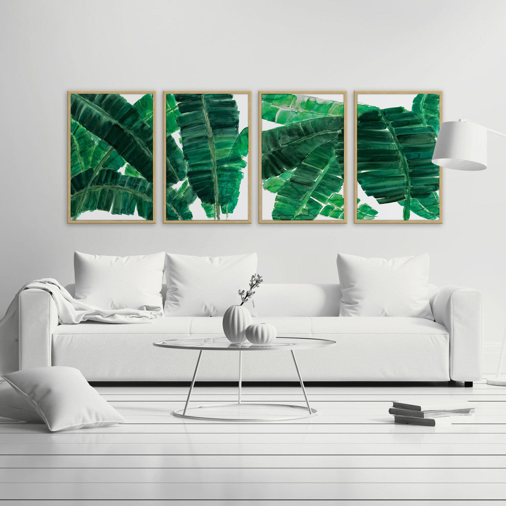 New Orleans II Quadriptych, 48x18