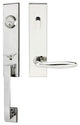 Summer Lever, Tubular Entry Handleset, Right Hand, Polished Stainless Steel