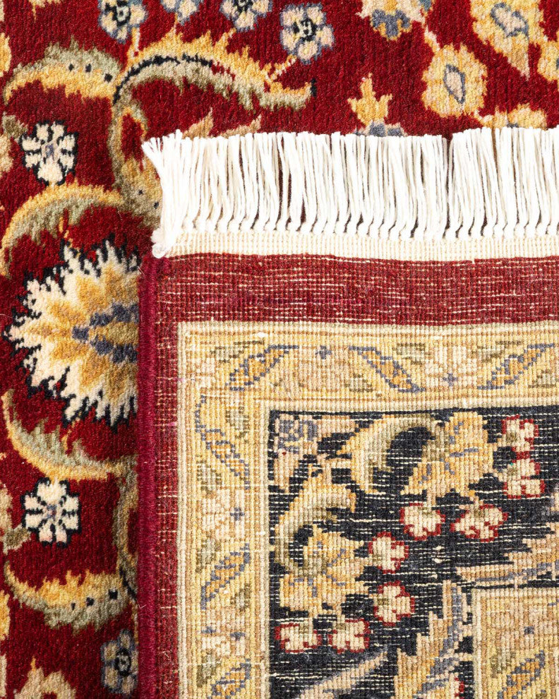 Mogul, One-of-a-Kind Hand-Knotted Area Rug Red, 3'0"x4'9"