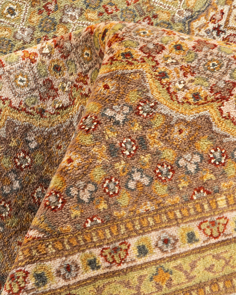 Mogul, One-of-a-Kind Hand-Knotted Area Rug Red, 8'2"x10'1"