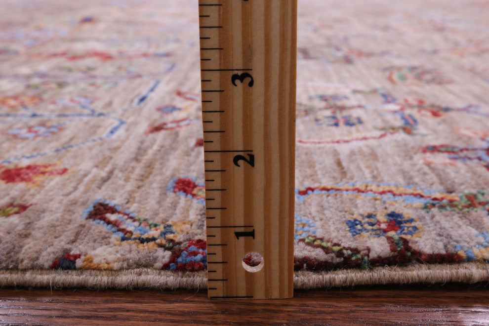 Super Kazak Khorjin Handmade Rug 6' 8" X 10' 0" Q10343