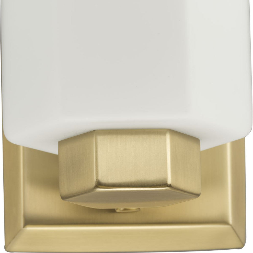 Estrada Collection 1-Light Contemporary Bath and Vanity Light, Brushed Gold