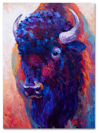 Marion Rose 'Thunderhorse' Canvas Art, 14" x 19"