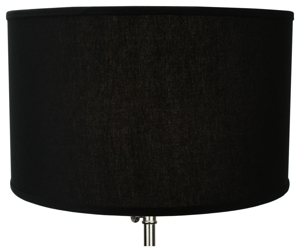 Fenchel Shades, 18"x18"x11'' Spider Attachment Drum Lamp Shade, Linen