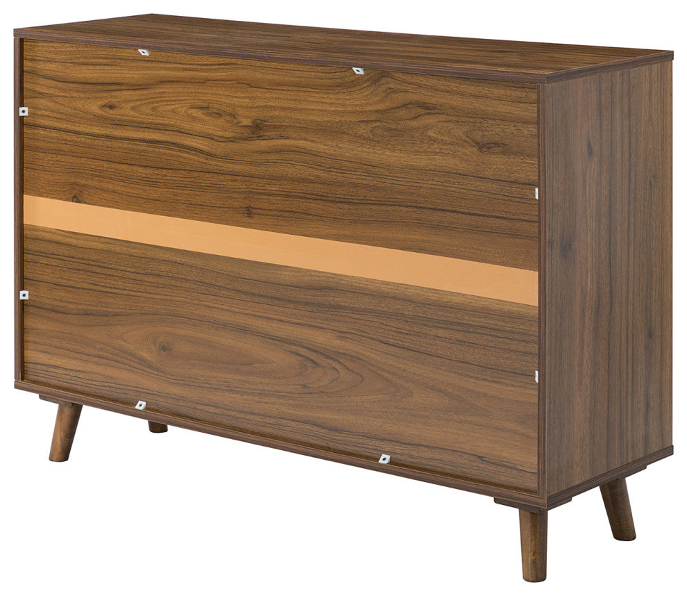 3-Door Accent Cabinet, Espresso
