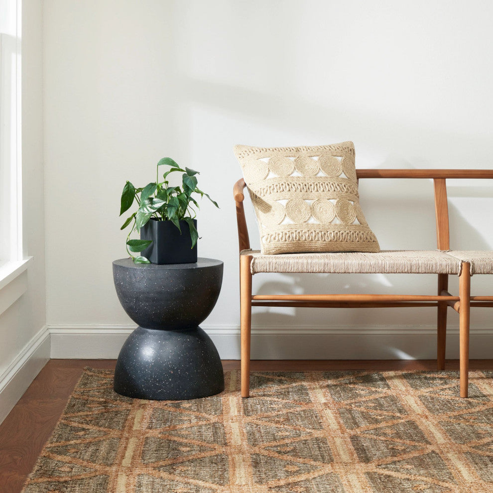 Dash & Albert Rumi Handwoven Jute Rug, Brown, 2' x 3'