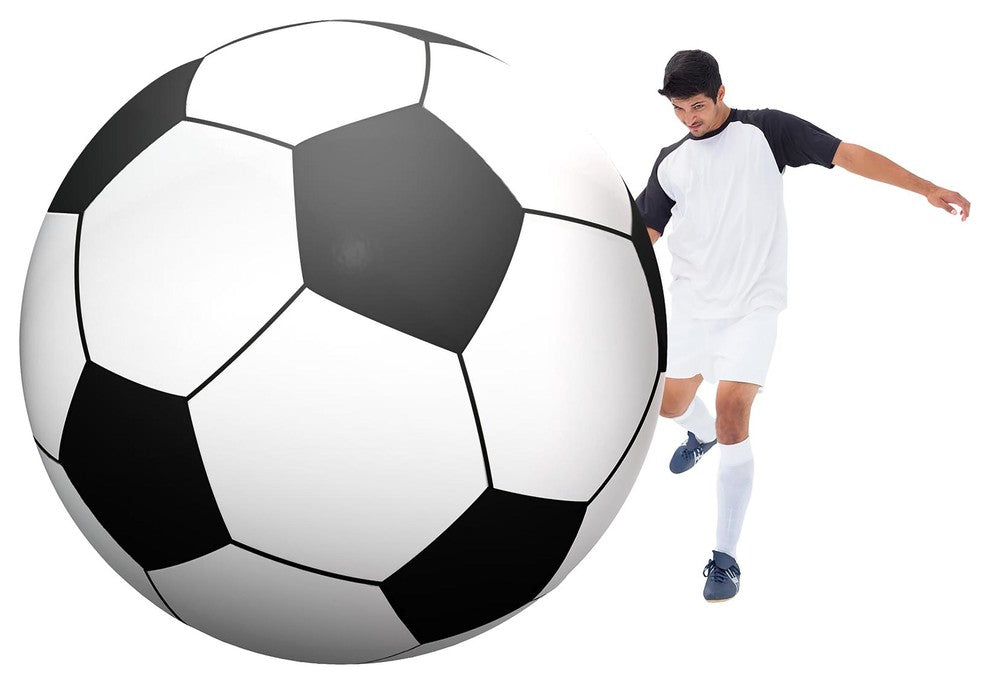 GoFloats Giant Inflatable Soccer Ball