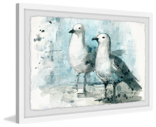 "Sweet Pair" Framed Painting Print, 24"x16"