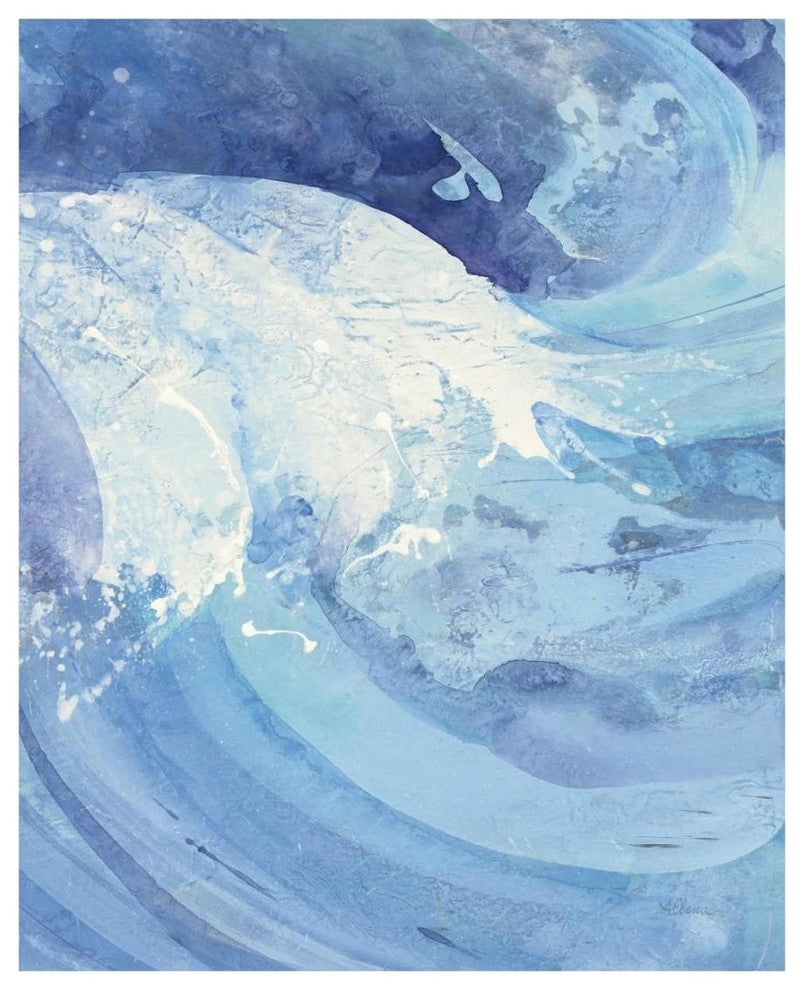 "The Big Wave III" Digital Paper Print by Albena Hristova, 18"x22"