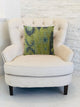 Plutus Bear Canyon Handmade Throw Pillow, (Double sided  18" x 18")