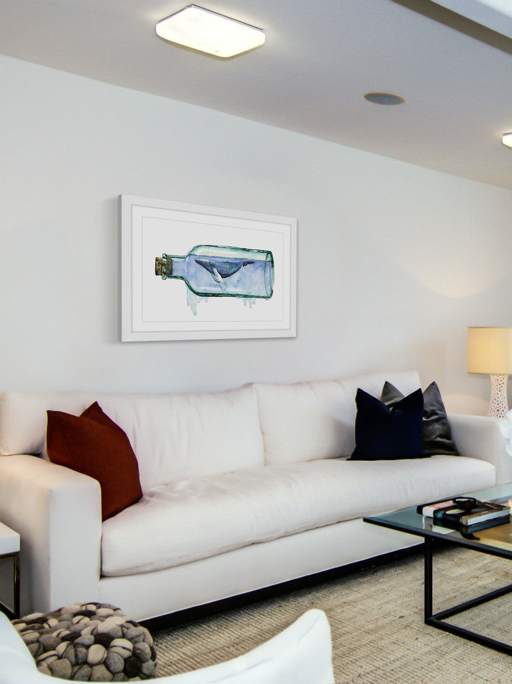 "Seaglass" Framed Print by Rachel Byler