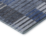 Premium Machine Washable Mayfield AMF687 Blue 10' x 14' Rug