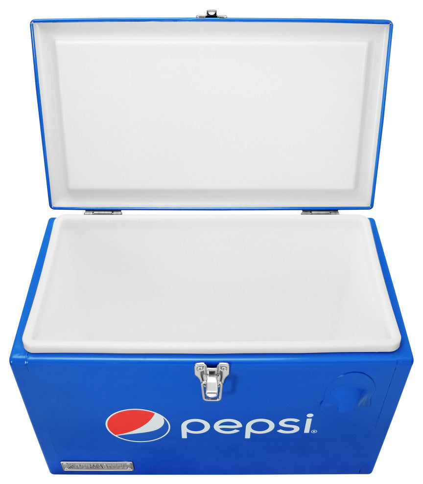Permasteel 21 Quart Portable Cooler, Blue