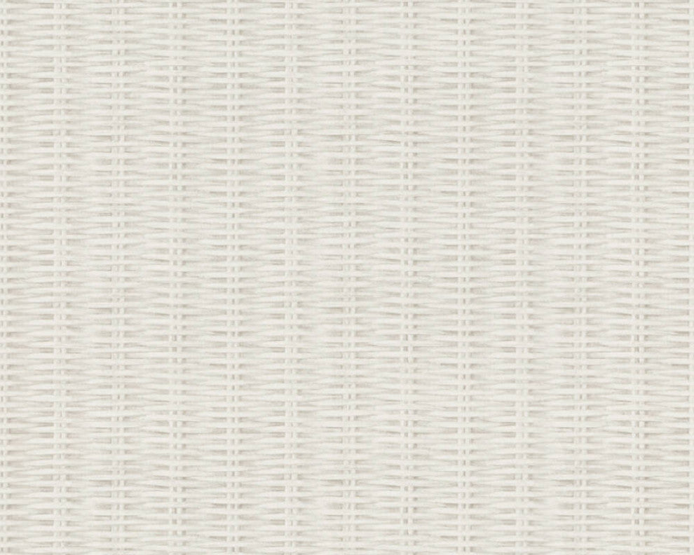 Sample, Cottage Textured Wallpaper Featuring Woven Wood, 373931