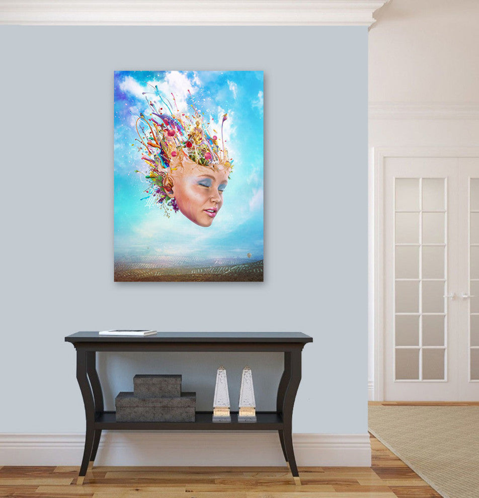 Cortesi Home "Muse" by Mario Sanchez Nevado, Giclee Canvas Wall Art, 18"x26"