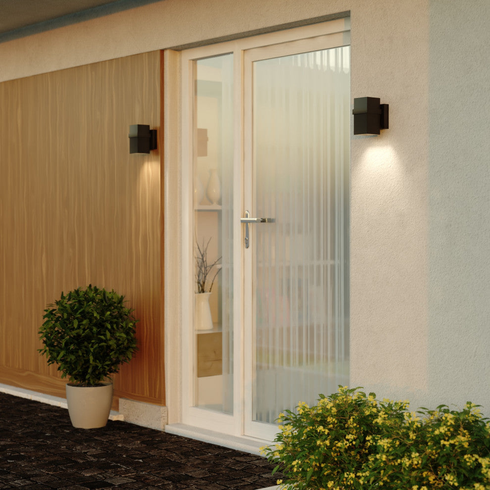 Vaxcel Lighting T0660 Lavage 7" Tall Wall Sconce - Textured Black