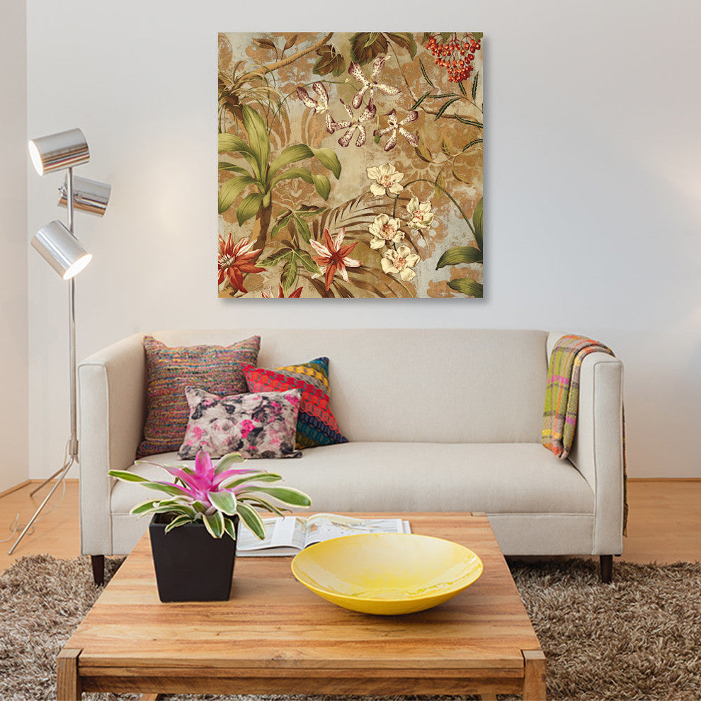 "Lush II" by Chris Donovan, Canvas Print, 18"x18"