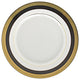 Sahara Black Bread and Butter Plates, Set of 6