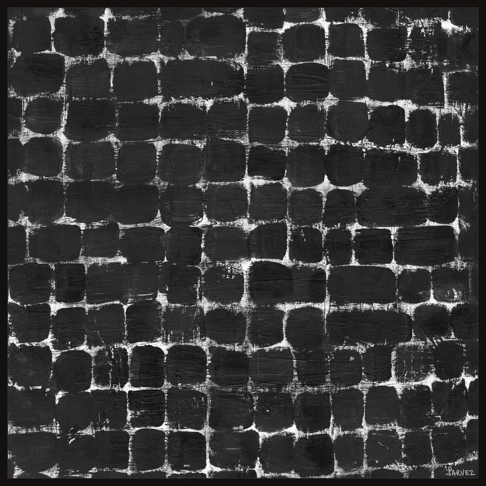 "Bright Idea" Floater Framed Painting Print on Canvas, 20x20