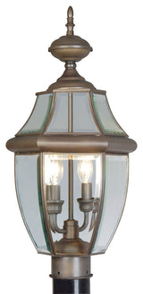 Monterey Outdoor Post Head, Bronze