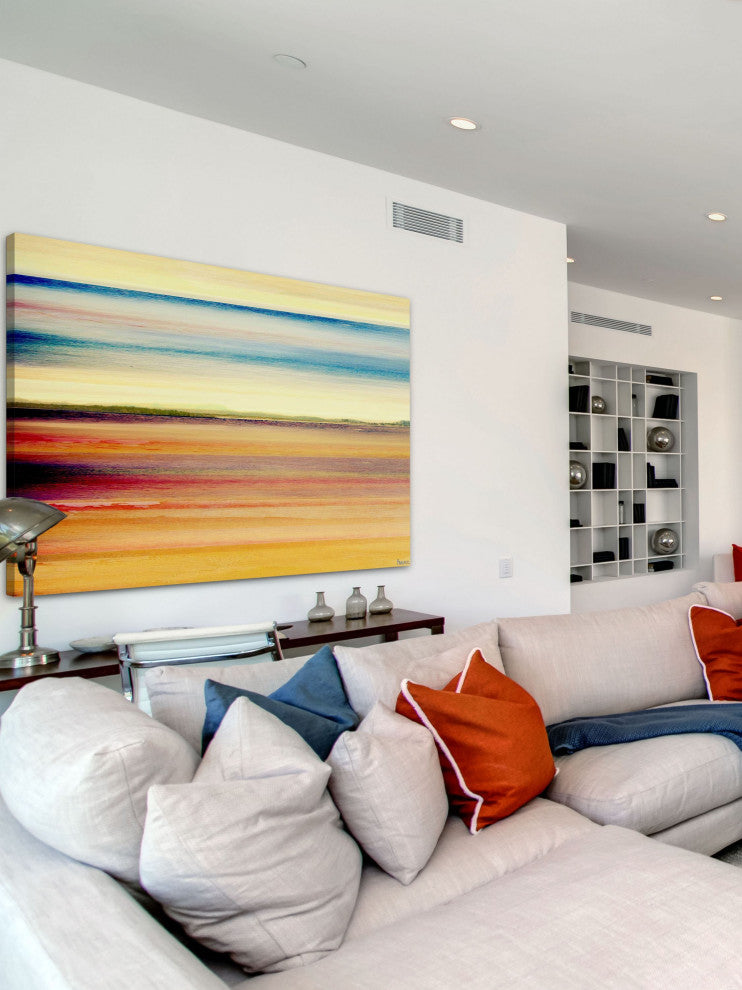 "Desert Colors" Print on Canvas, 36"x24"
