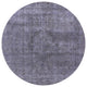 Ahgly Company Indoor Round Mid-Century Modern Area Rugs, 3' Round