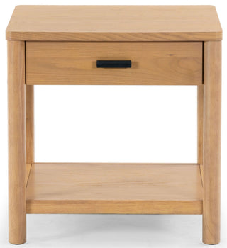 Safavieh Couture Jaylessa 1 Drawer End Table, Natural